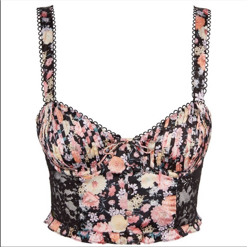 For Love & Lemons Gardenia bra